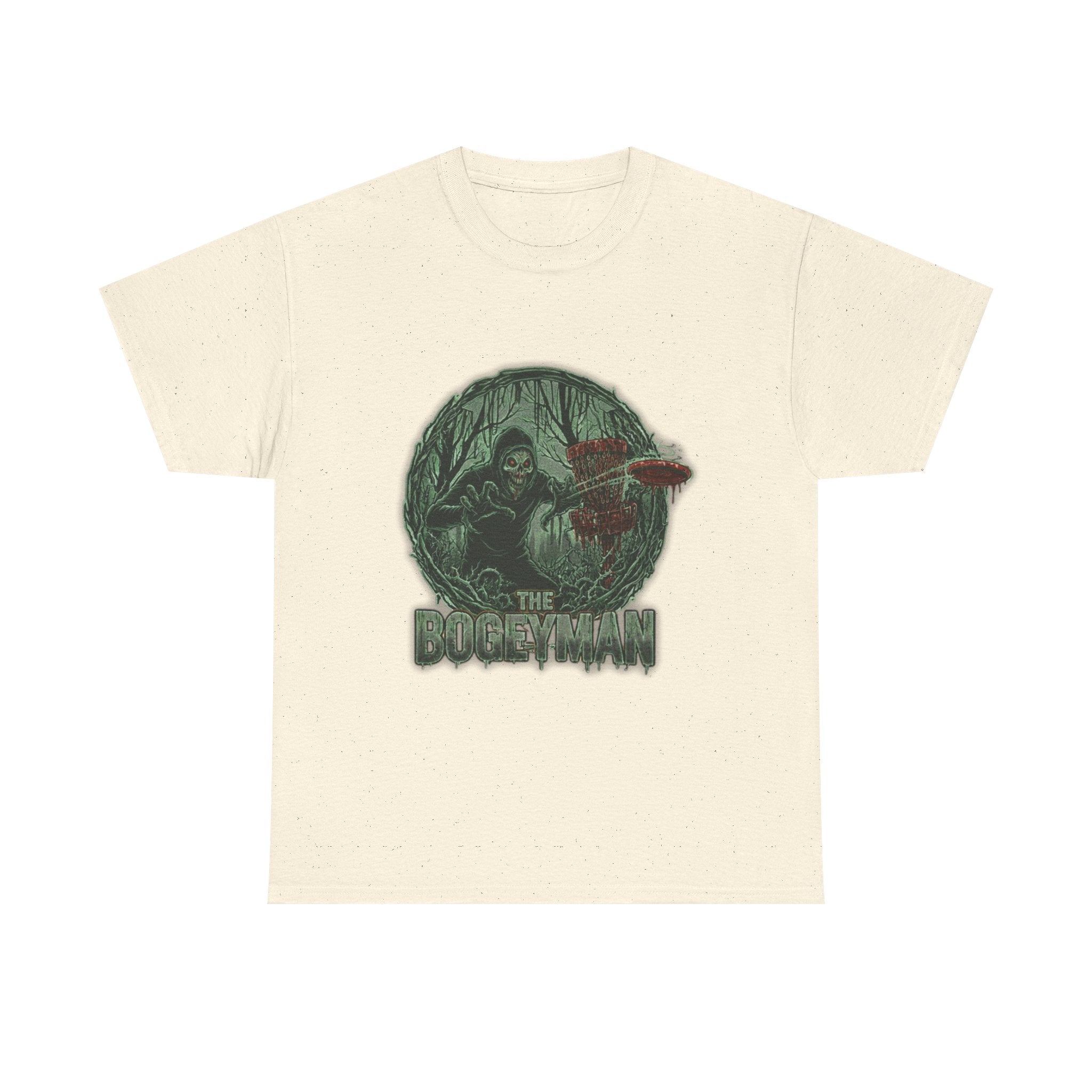 Mystical Bogeyman Disc Golf Tee | Unique Graphic T-Shirt, Halloween Costume, Horror Fans Gift, Unisex Fashion, Spooky Vibe, Casual Wear