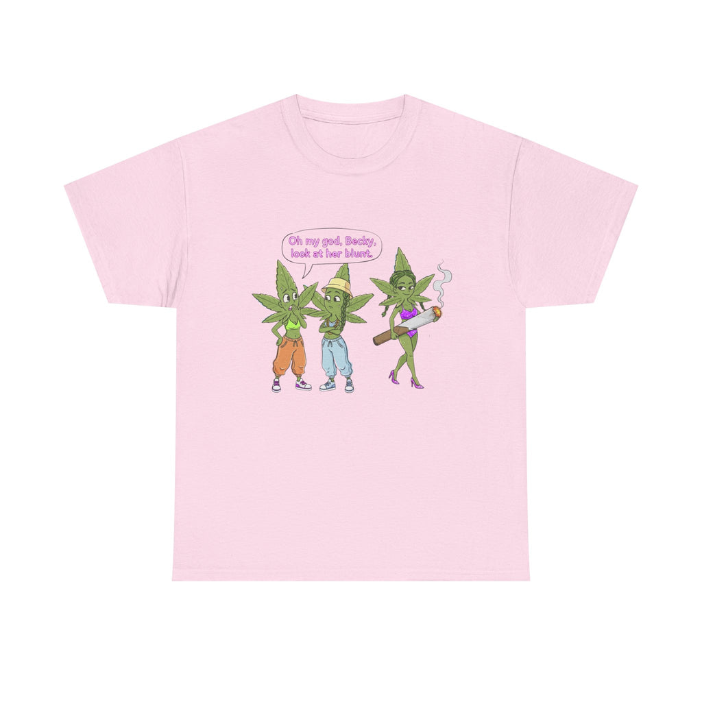 Look at her Blunt- Parody Weed Stoner Hip Hop Tee, Funny 90s Shirt