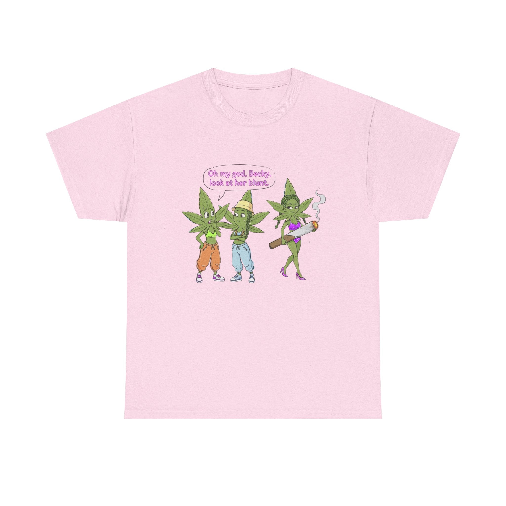Look at her Blunt- Parody Weed Stoner Hip Hop Tee, Funny 90s Shirt