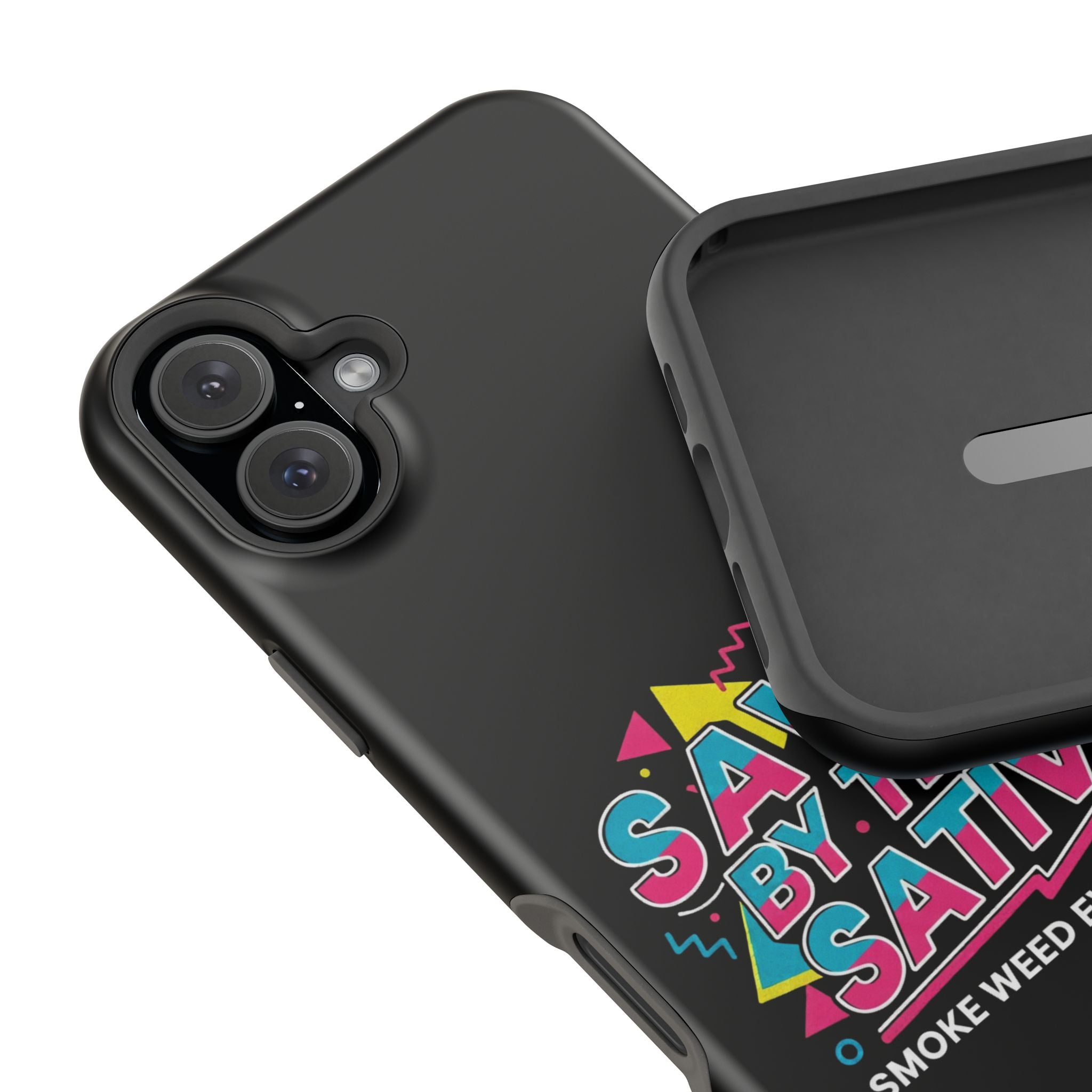 "Saved by the Sativa" Magnetic Impact-Resistant Case- Phone Case for iPhone & Android