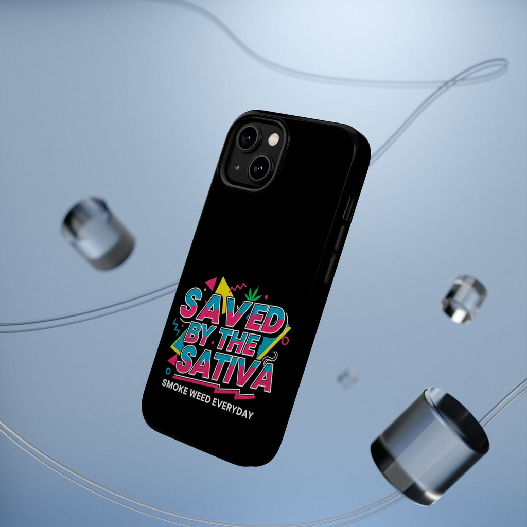 "Saved by the Sativa" Magnetic Impact-Resistant Case- Phone Case for iPhone & Android