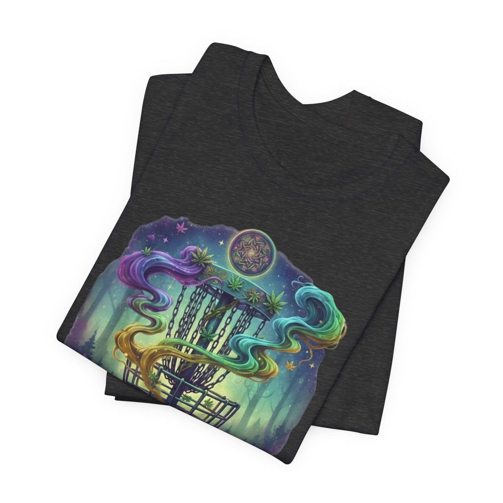 Smoke Putts Disc Golf T-Shirt, Stoner 420 Graphic Tee, Unisex Jersey Short Sleeve Tee for Smokers, , Gift for Stoners, Weed Frolph,