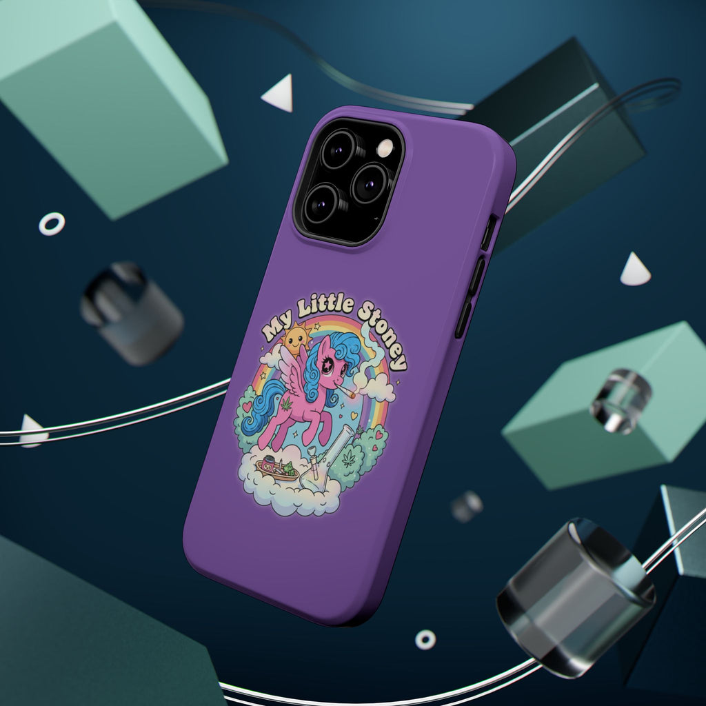 My Little Stoney Phone Case — Cute Rainbow Pony Magnetic Impact-Resistant Case for iPhone and Android