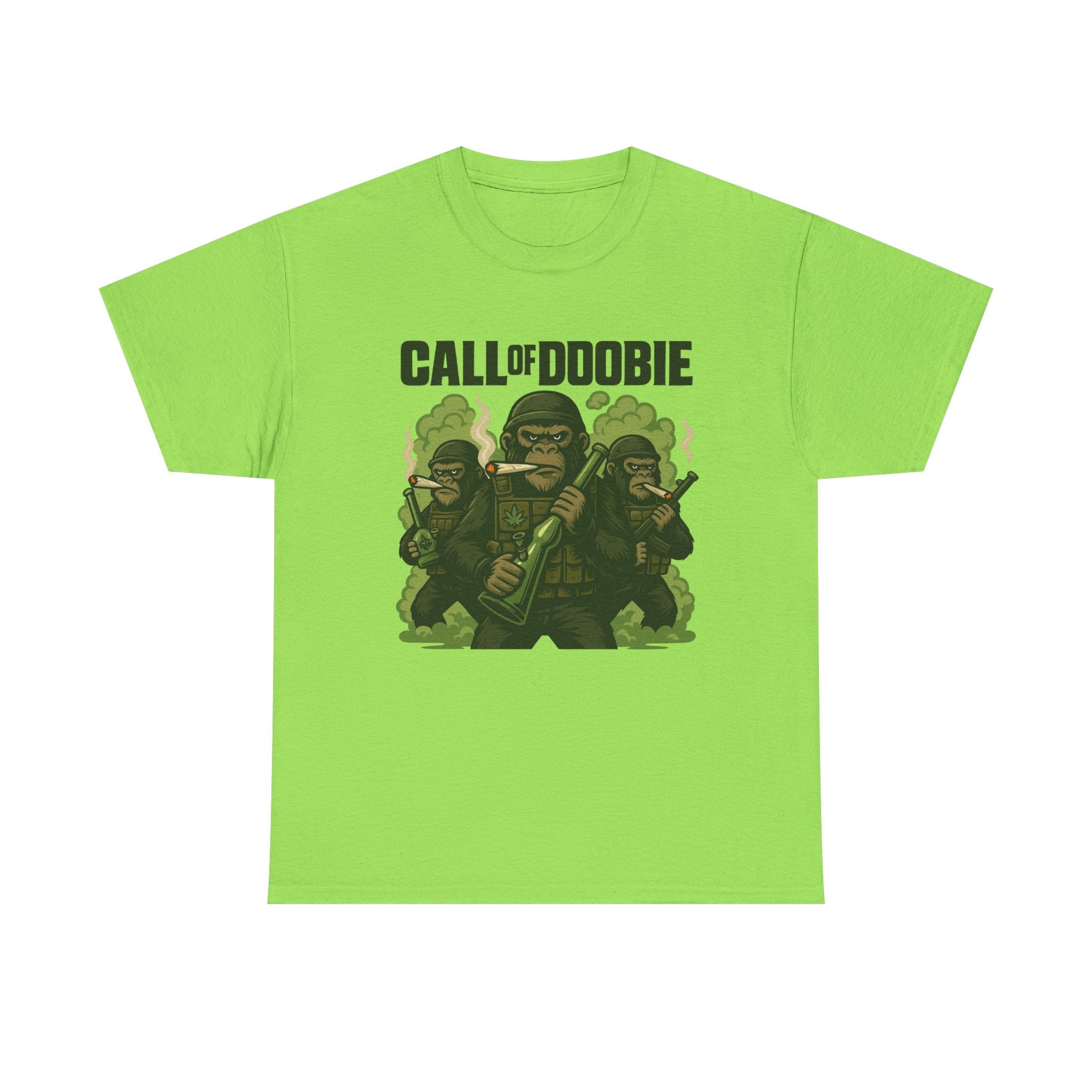 Call of Doobie Soldiers Tee | 420 Parody Video Game Shirt