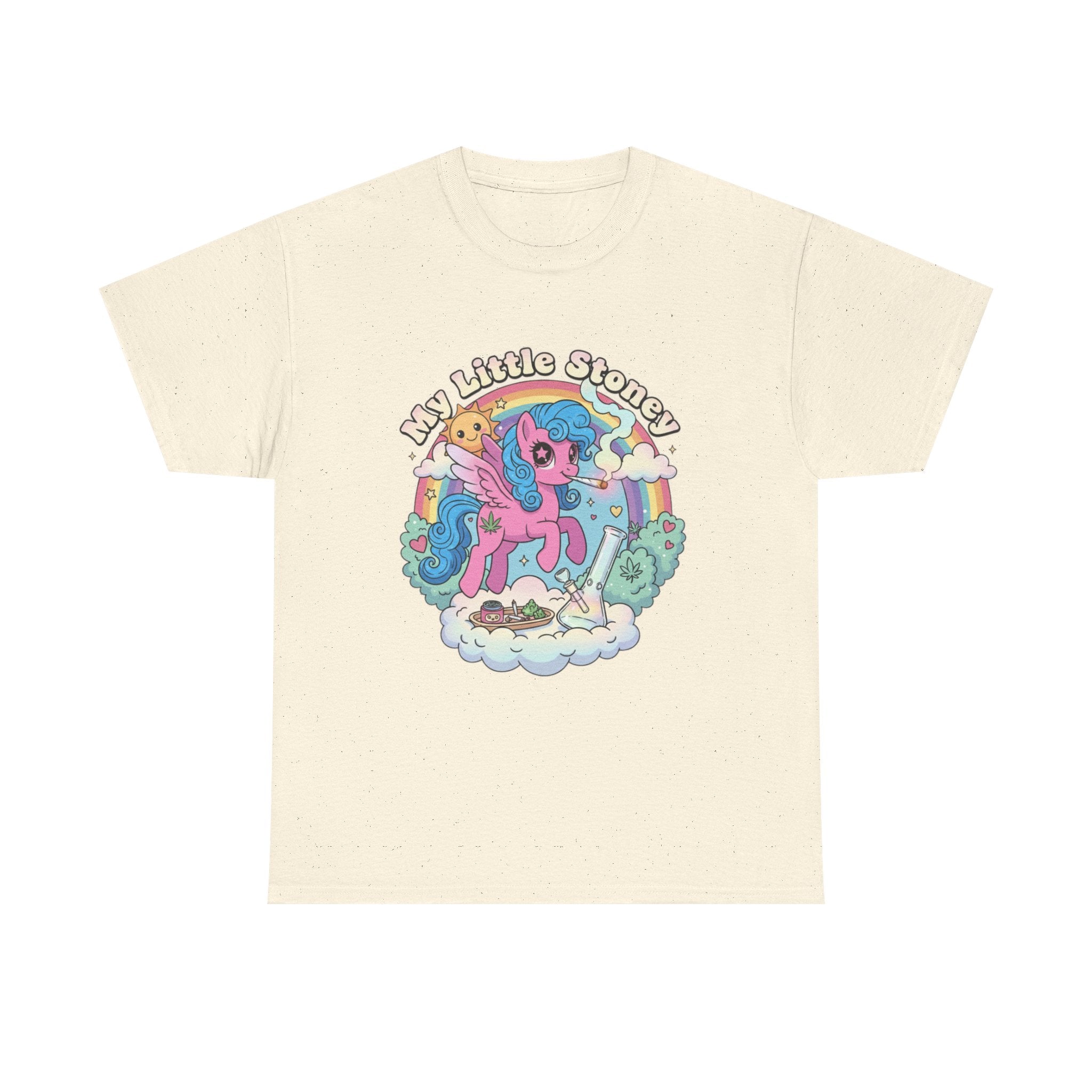 Stony Pony Parody Shirt | 80s Retro Cartoon Stoner Tee