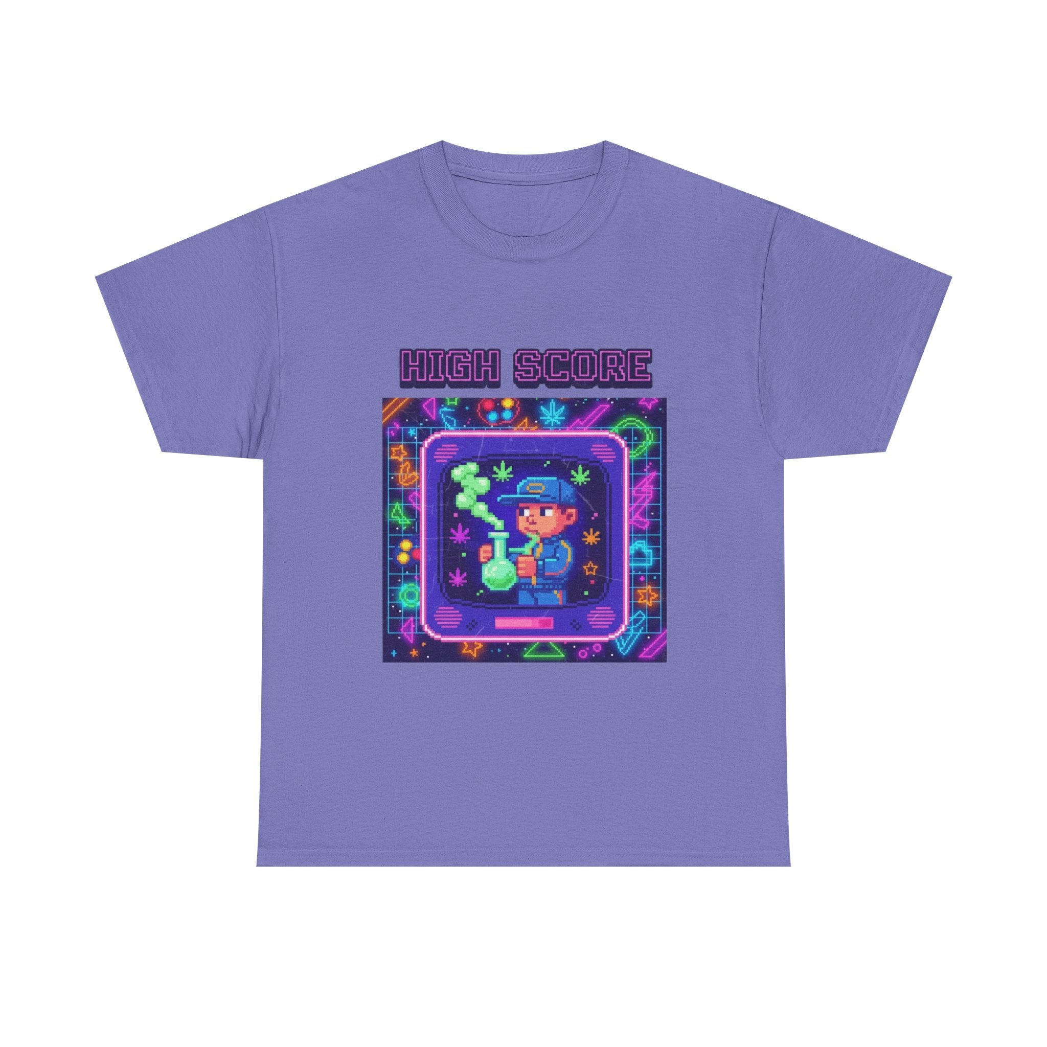 Retro Gamer Unisex Tee, High Score Tee, Video Game Shirt, Gamer Gift, Nostalgic Apparel, Fun Casual Wear