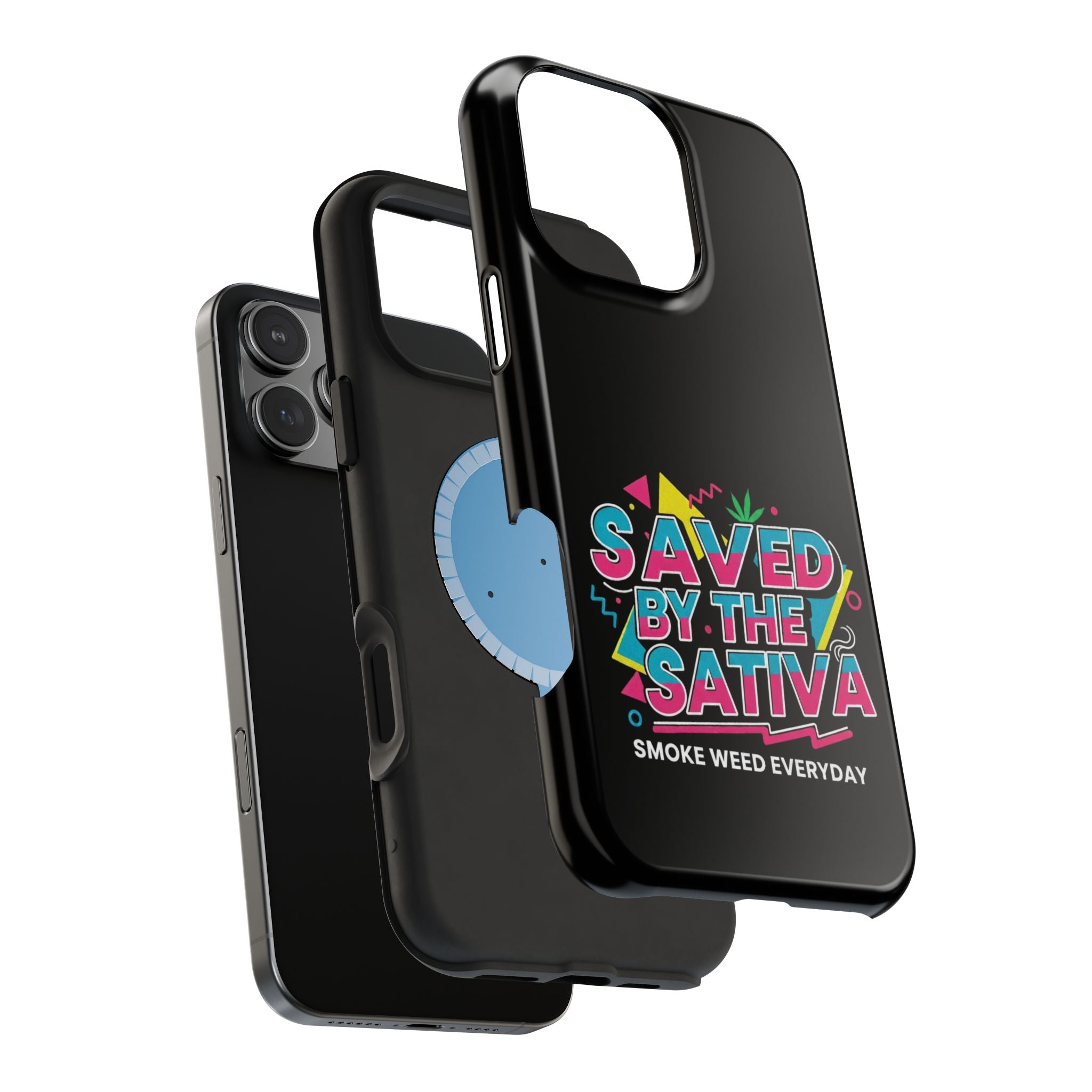 "Saved by the Sativa" Magnetic Impact-Resistant Case- Phone Case for iPhone & Android