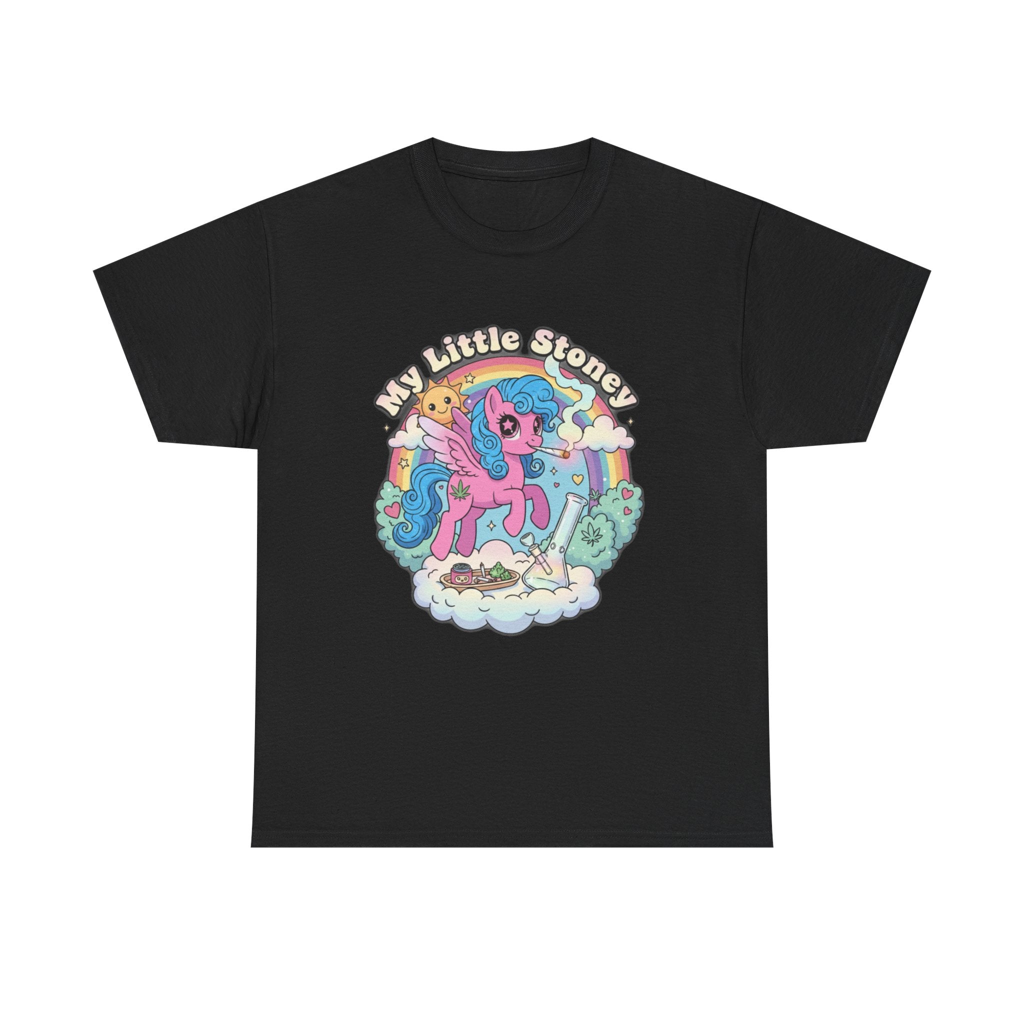 Stony Pony Parody Shirt | 80s Retro Cartoon Stoner Tee