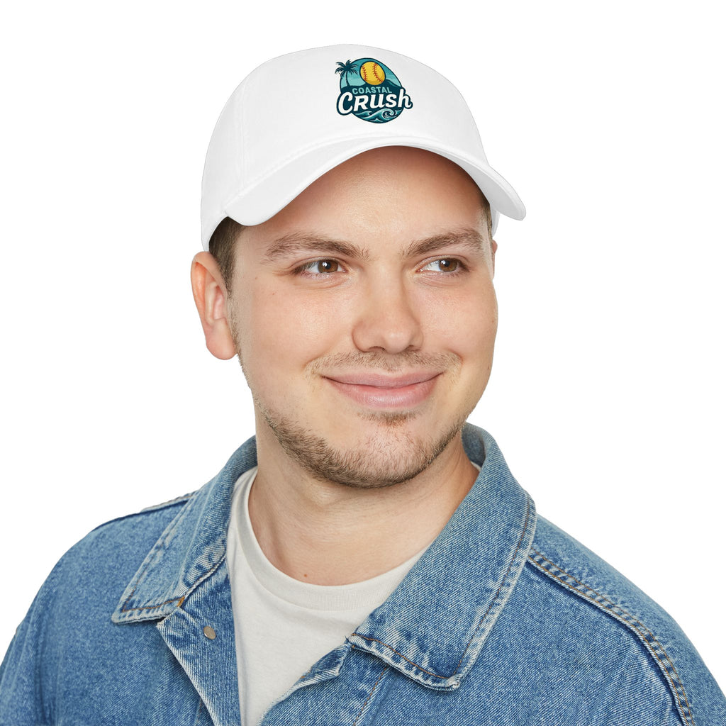 Coastal Crush Logo Baseball Cap | Beach Palm Wave Surf Hat