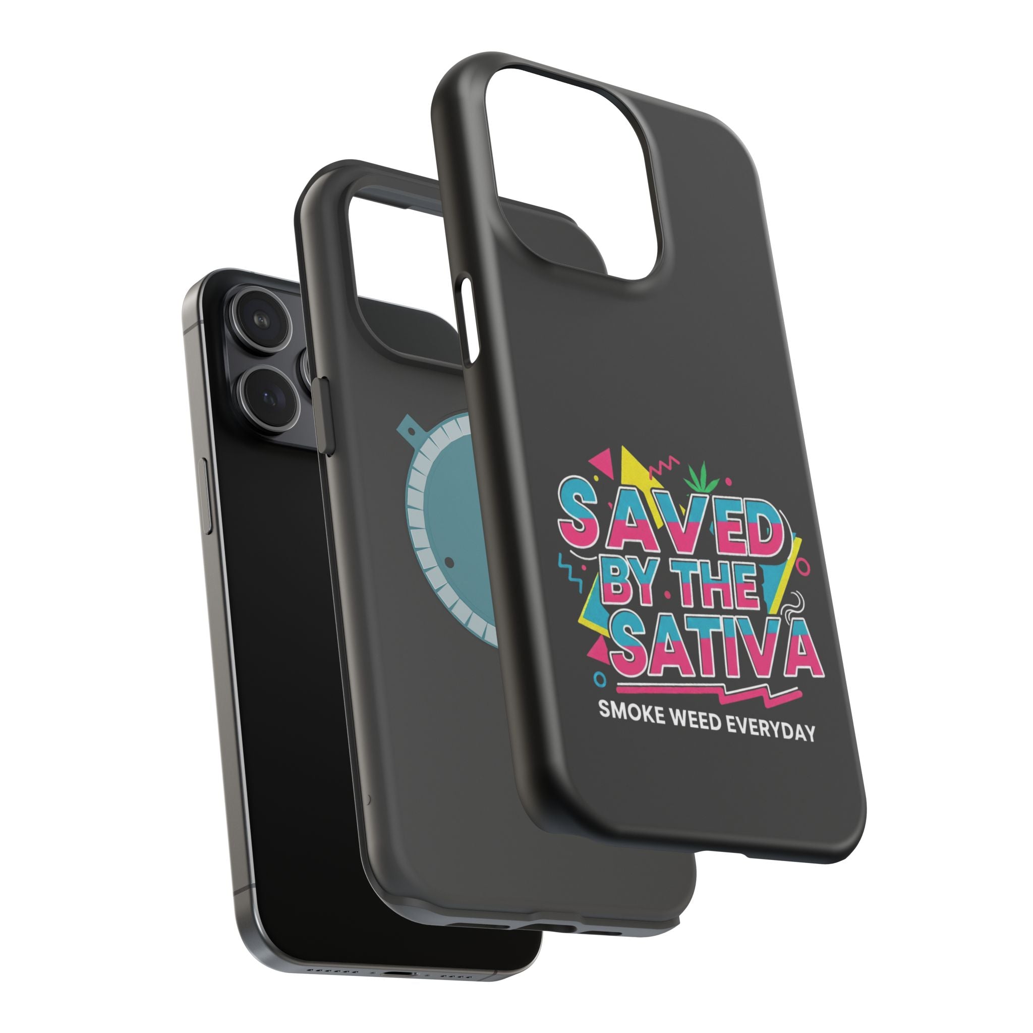 "Saved by the Sativa" Magnetic Impact-Resistant Case- Phone Case for iPhone & Android