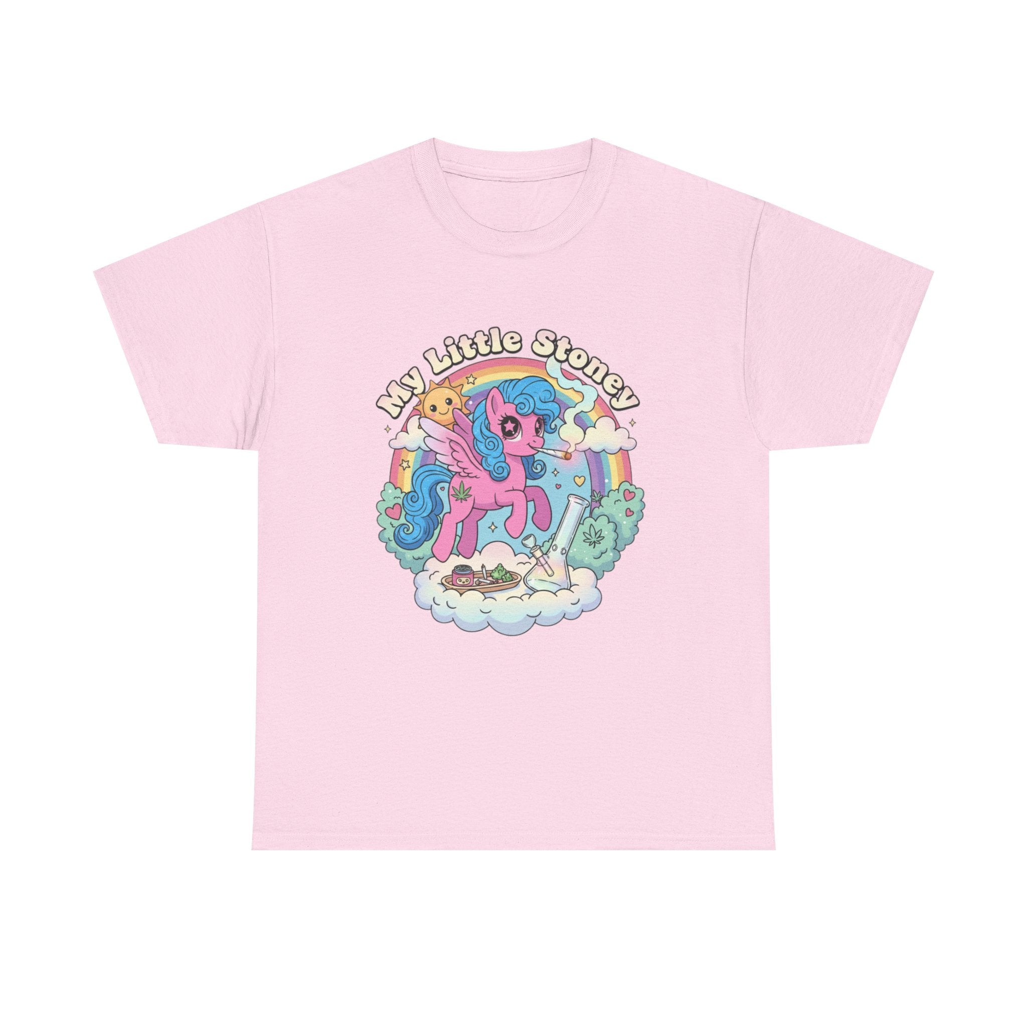 Stony Pony Parody Shirt | 80s Retro Cartoon Stoner Tee