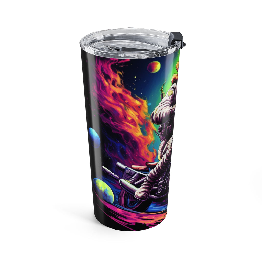 Colorful Space Motorcycle Tumbler, Unique 20oz Travel Mug for Bikers, Astronaut Enthusiasts, Cool Gift for Occasions, Adventure [...]