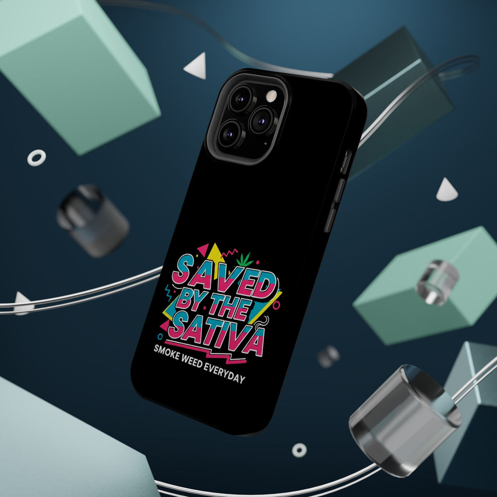"Saved by the Sativa" Magnetic Impact-Resistant Case- Phone Case for iPhone & Android