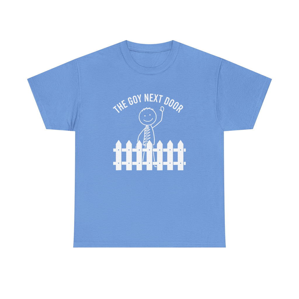 The Goy Next Door Funny Fence Graphic Tee