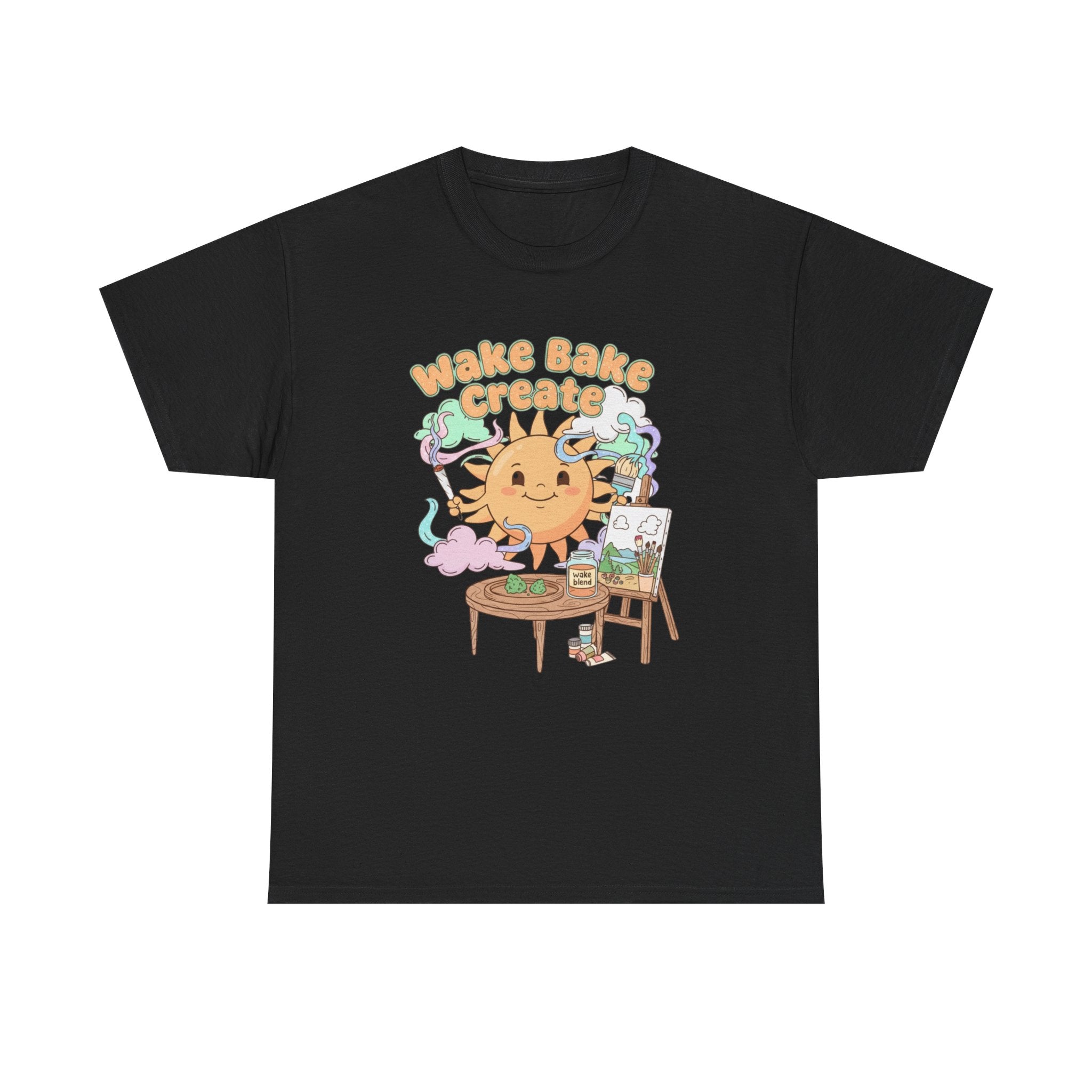 Stoner Artist Tee | Wake & Bake Graphic Shirt