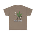 Stay Lifted Herb Leaf Tee | Funny 420 Graphic Shirt