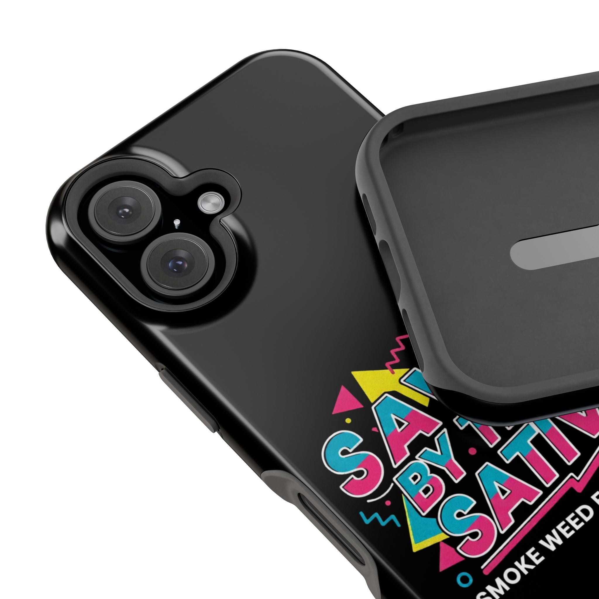 "Saved by the Sativa" Magnetic Impact-Resistant Case- Phone Case for iPhone & Android