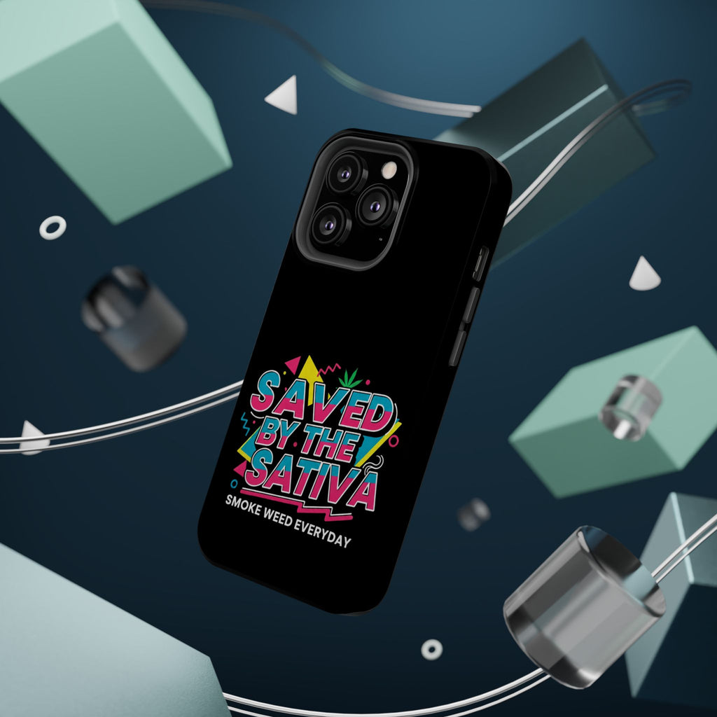 "Saved by the Sativa" Magnetic Impact-Resistant Case- Phone Case for iPhone & Android
