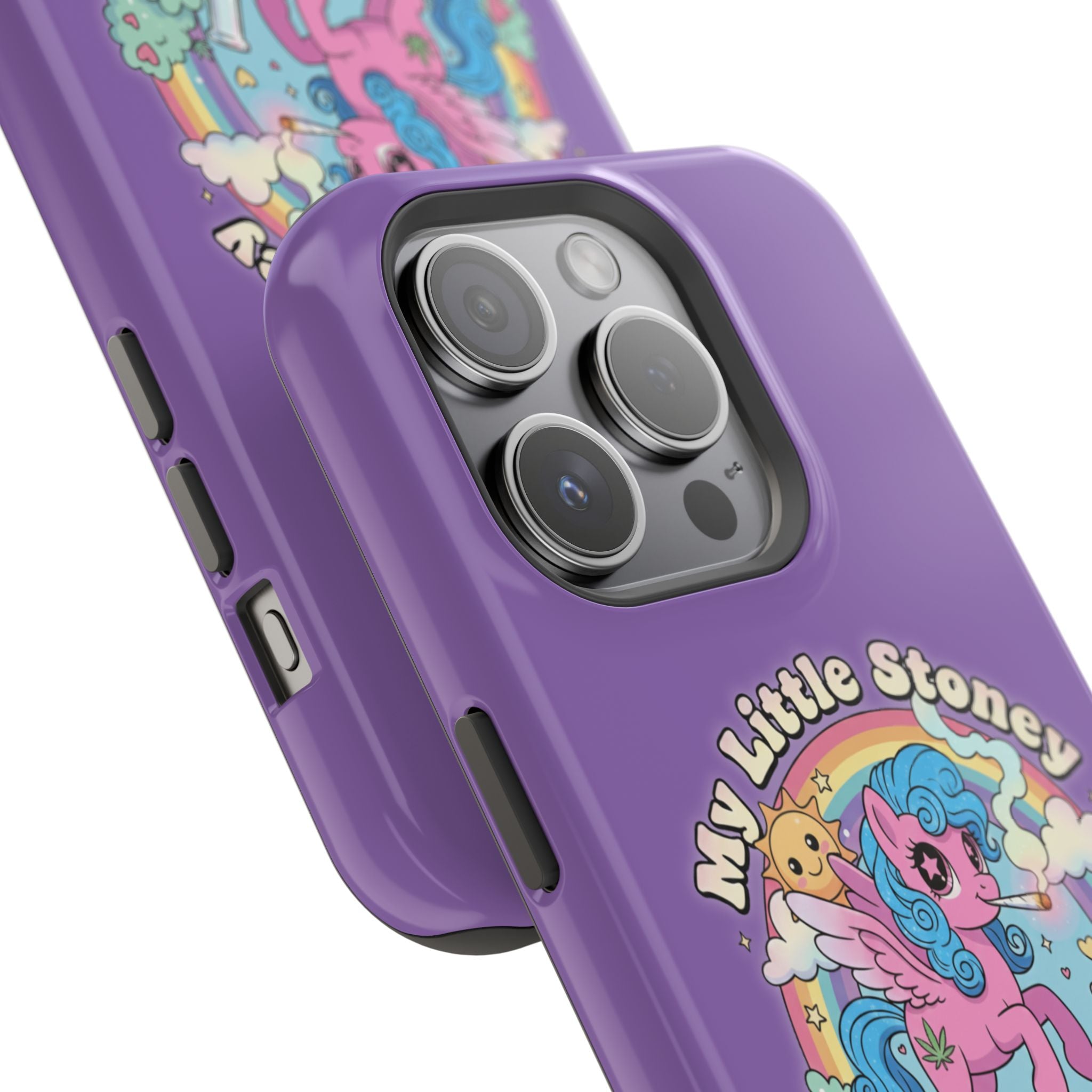 My Little Stoney Phone Case — Cute Rainbow Pony Magnetic Impact-Resistant Case for iPhone and Android