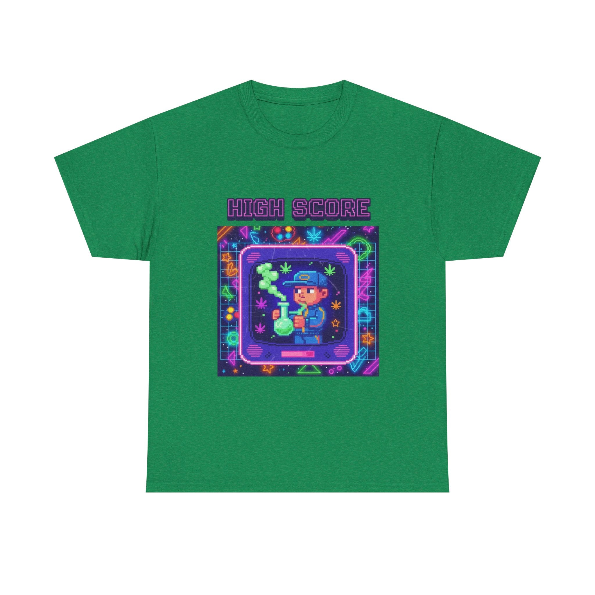 Retro Gamer Unisex Tee, High Score Tee, Video Game Shirt, Gamer Gift, Nostalgic Apparel, Fun Casual Wear