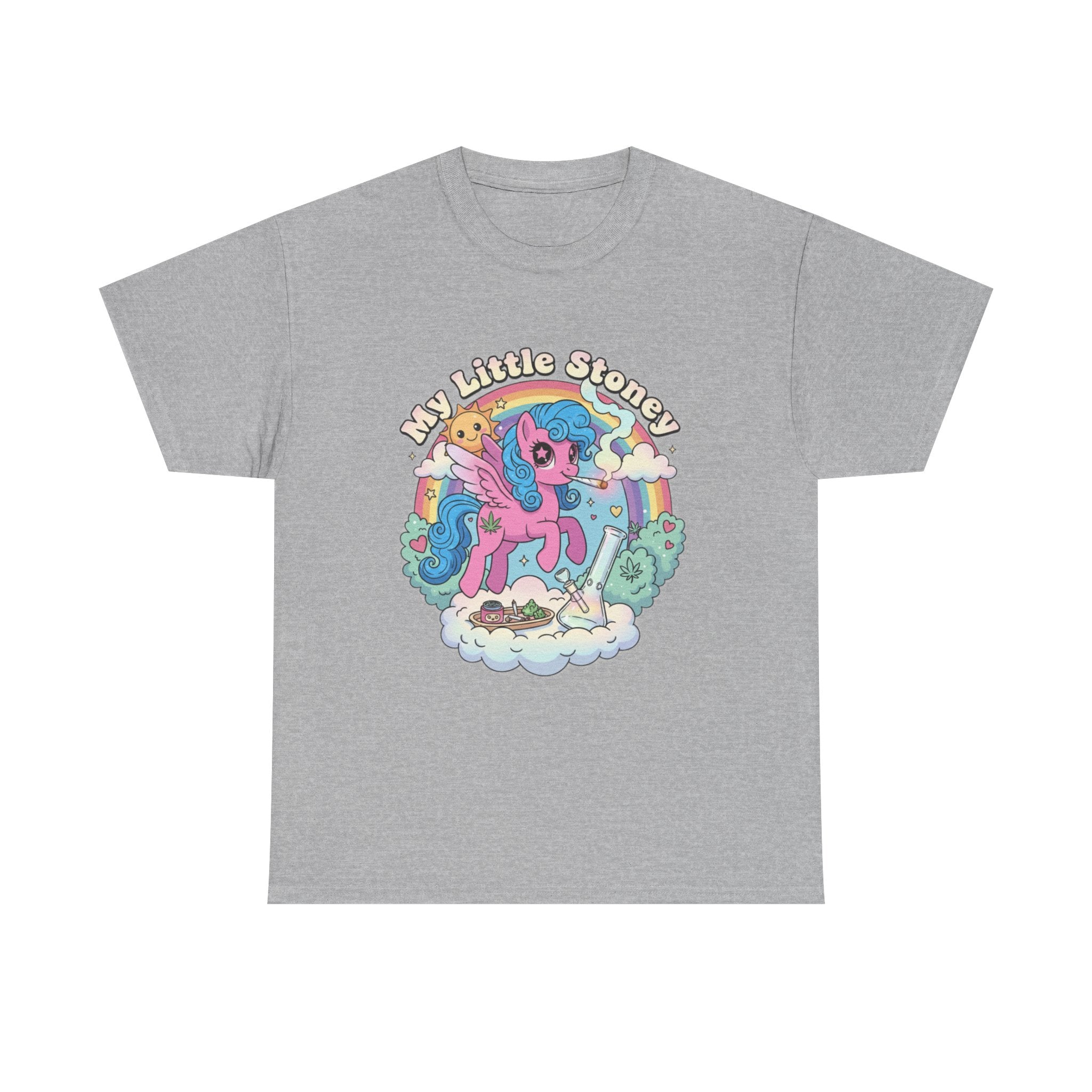 Stony Pony Parody Shirt | 80s Retro Cartoon Stoner Tee