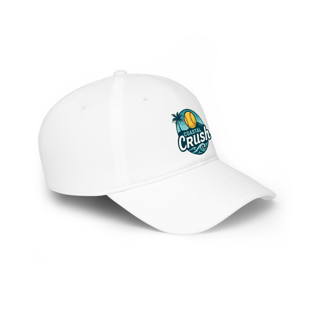 Coastal Crush Logo Baseball Cap | Beach Palm Wave Surf Hat