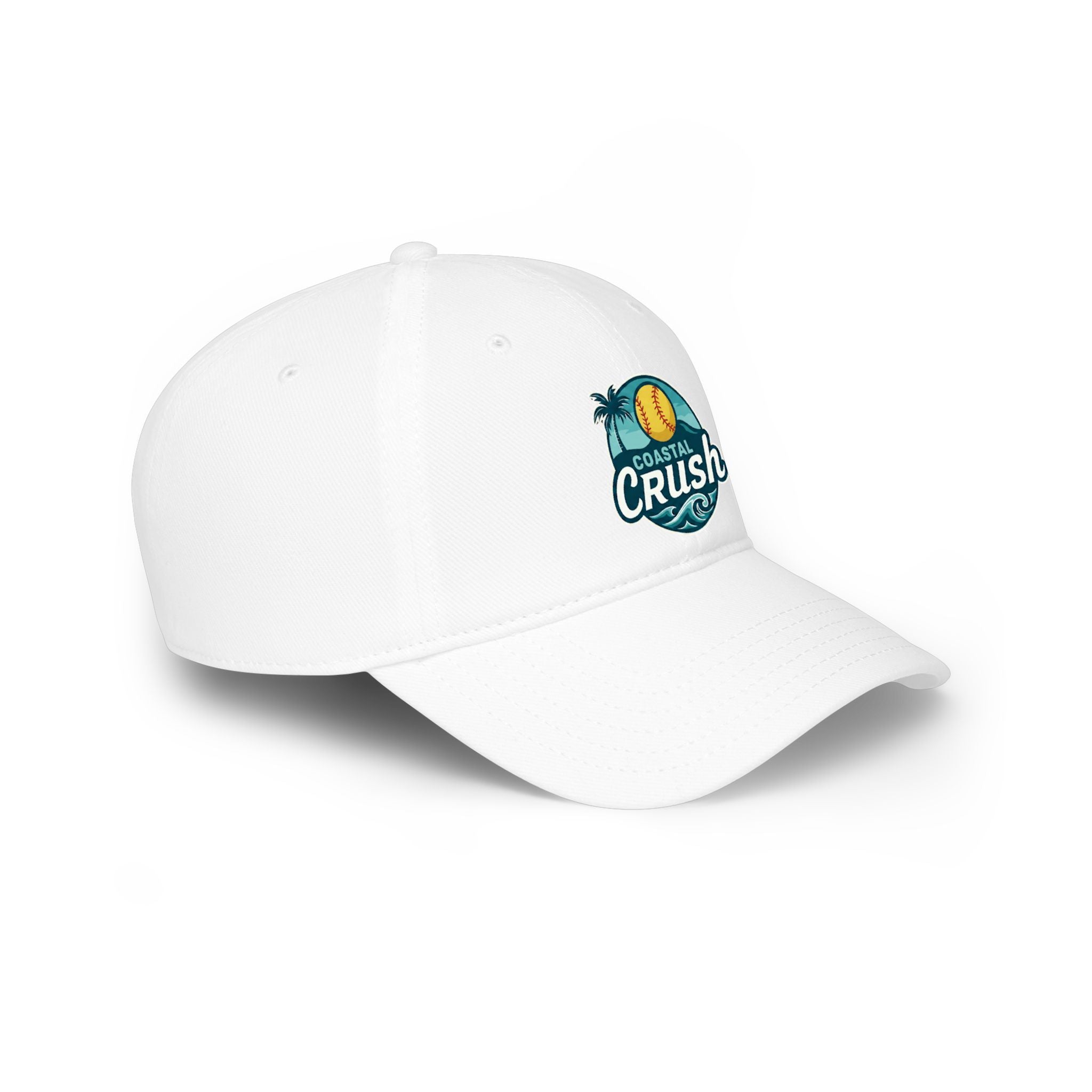 Coastal Crush Logo Baseball Cap | Beach Palm Wave Surf Hat