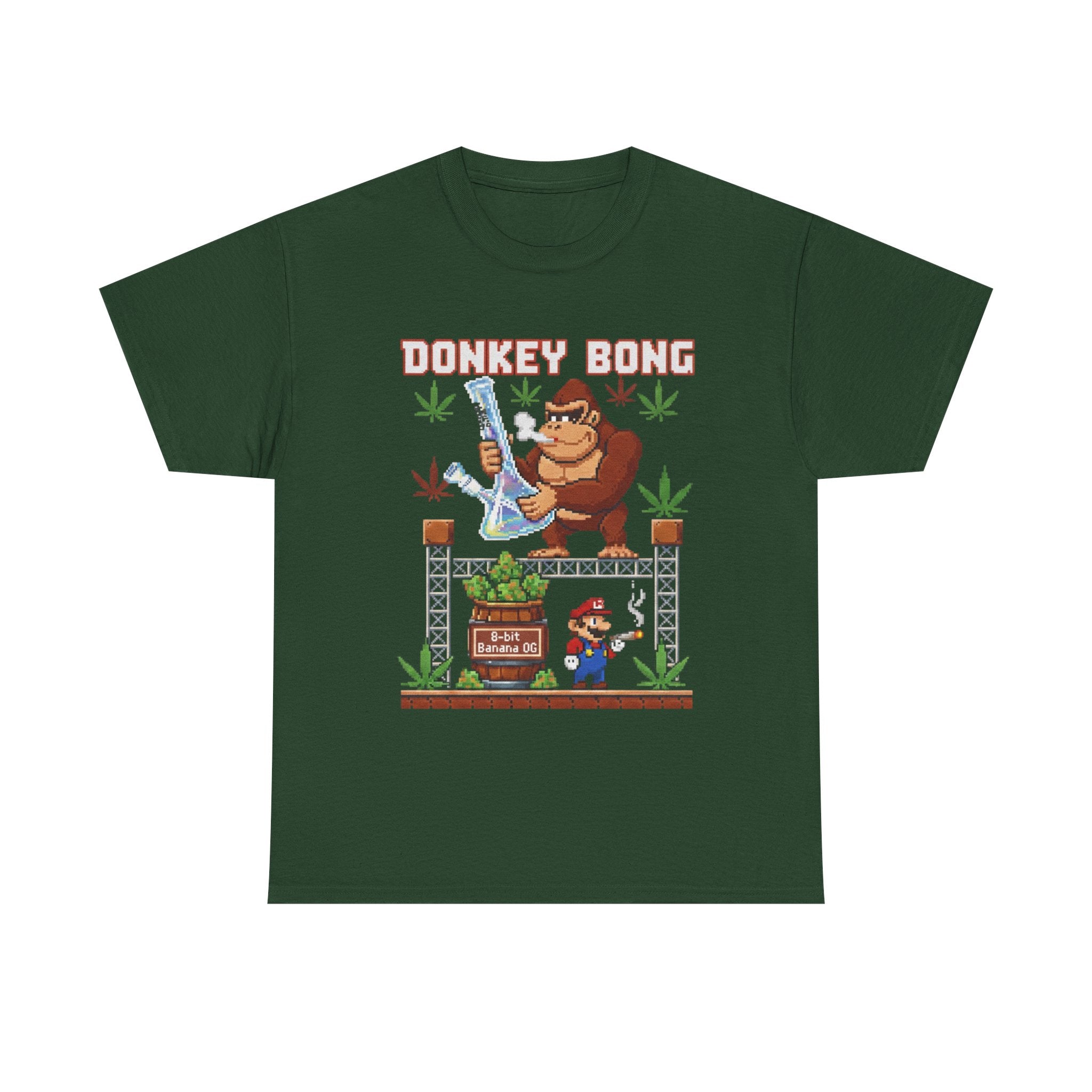 Donkey Bong Pixel Art Tee | Video Game Parody