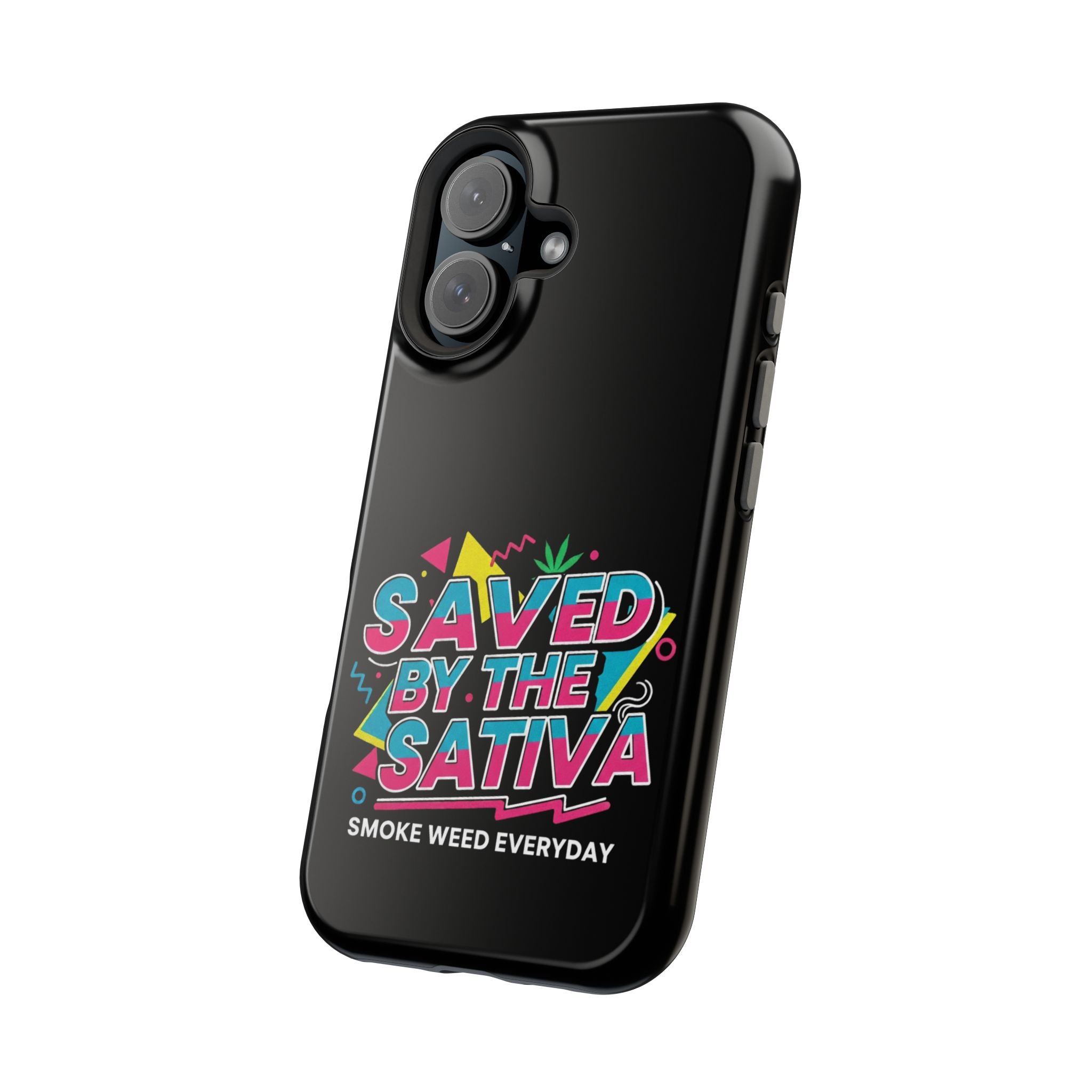 "Saved by the Sativa" Magnetic Impact-Resistant Case- Phone Case for iPhone & Android