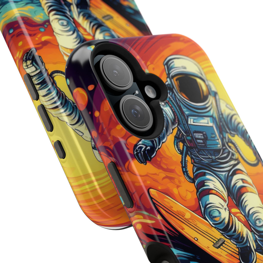 Astronaut Surfing Tough Case | Galaxy Phone Cover, Space Lover Gift, Unique Phone Case, Trendy Tech Accessory, Cool Gift Idea