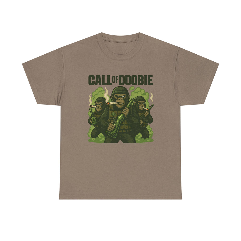 Call of Doobie Soldiers Tee | 420 Parody Video Game Shirt