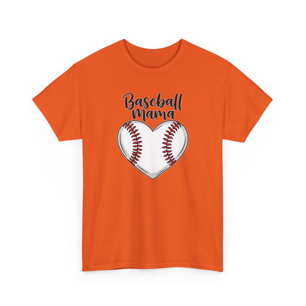 Baseball Mama heart baseball T-shirt | Mom team shirt, sports mom tee