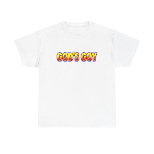 "GOD'S GOY" Bold Retro Graphic Tee