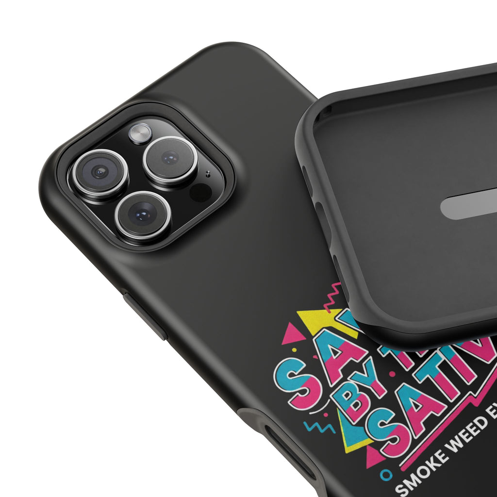 "Saved by the Sativa" Magnetic Impact-Resistant Case- Phone Case for iPhone & Android