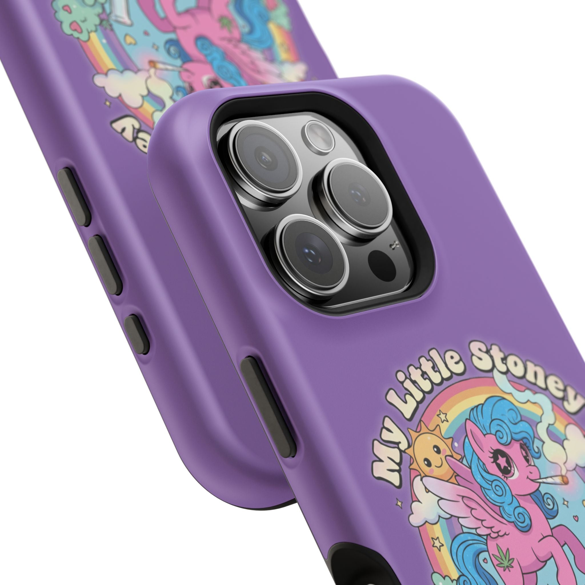 My Little Stoney Phone Case — Cute Rainbow Pony Magnetic Impact-Resistant Case for iPhone and Android