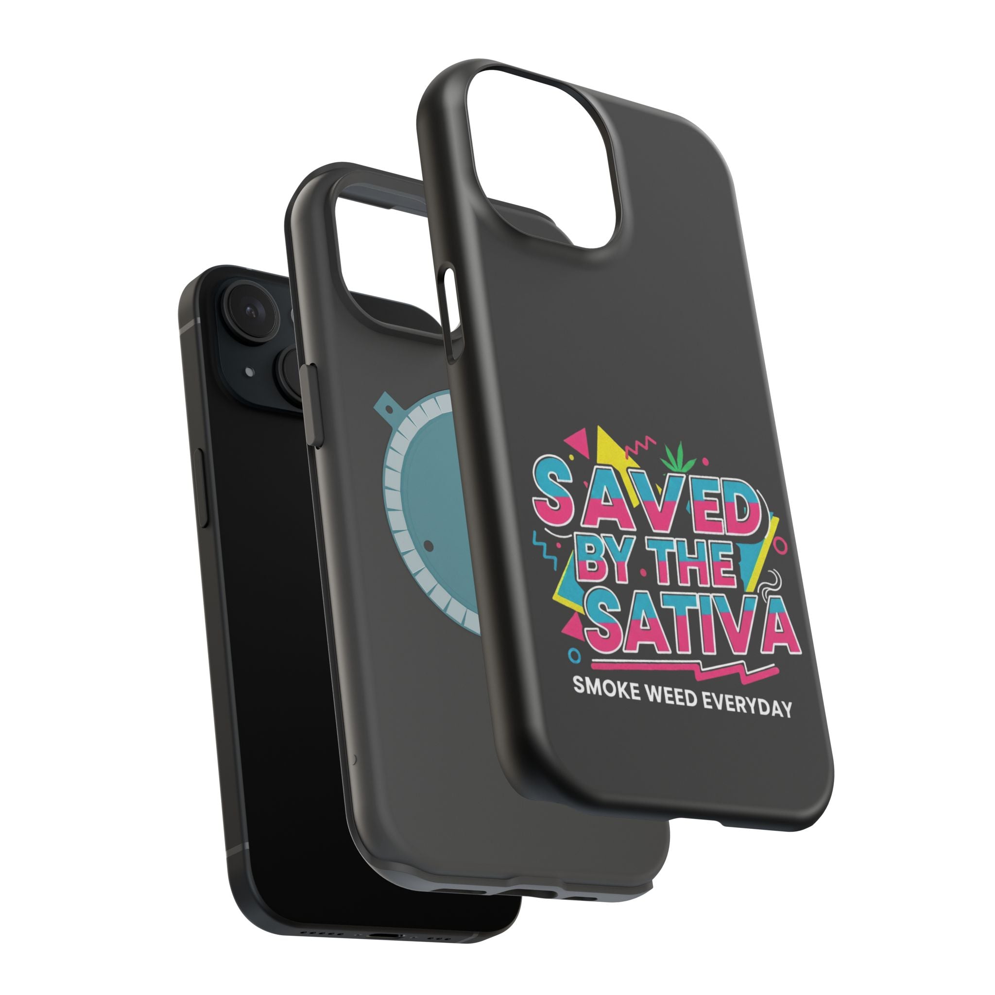 "Saved by the Sativa" Magnetic Impact-Resistant Case- Phone Case for iPhone & Android