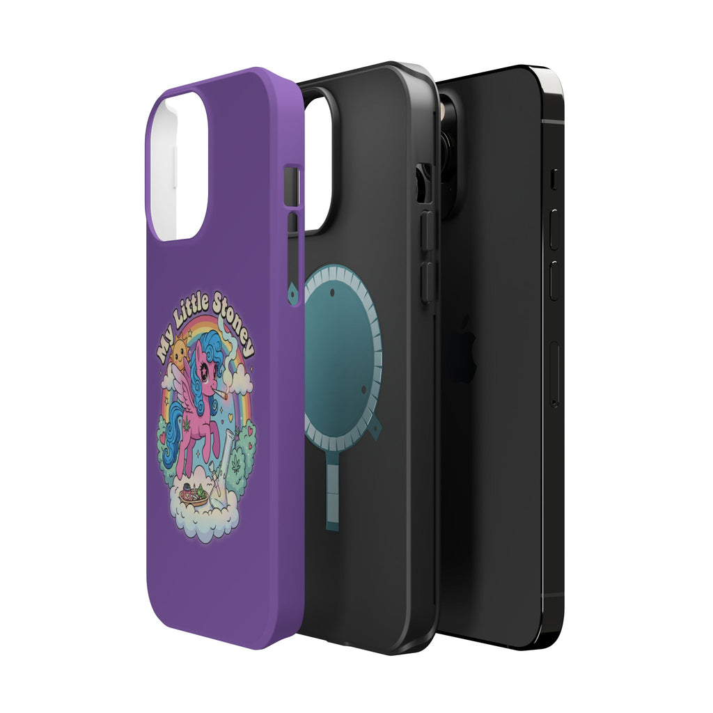 My Little Stoney Phone Case — Cute Rainbow Pony Magnetic Impact-Resistant Case for iPhone and Android