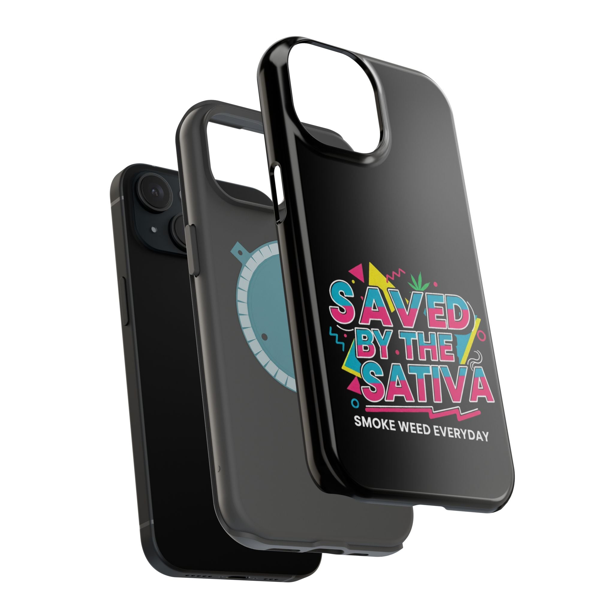 "Saved by the Sativa" Magnetic Impact-Resistant Case- Phone Case for iPhone & Android