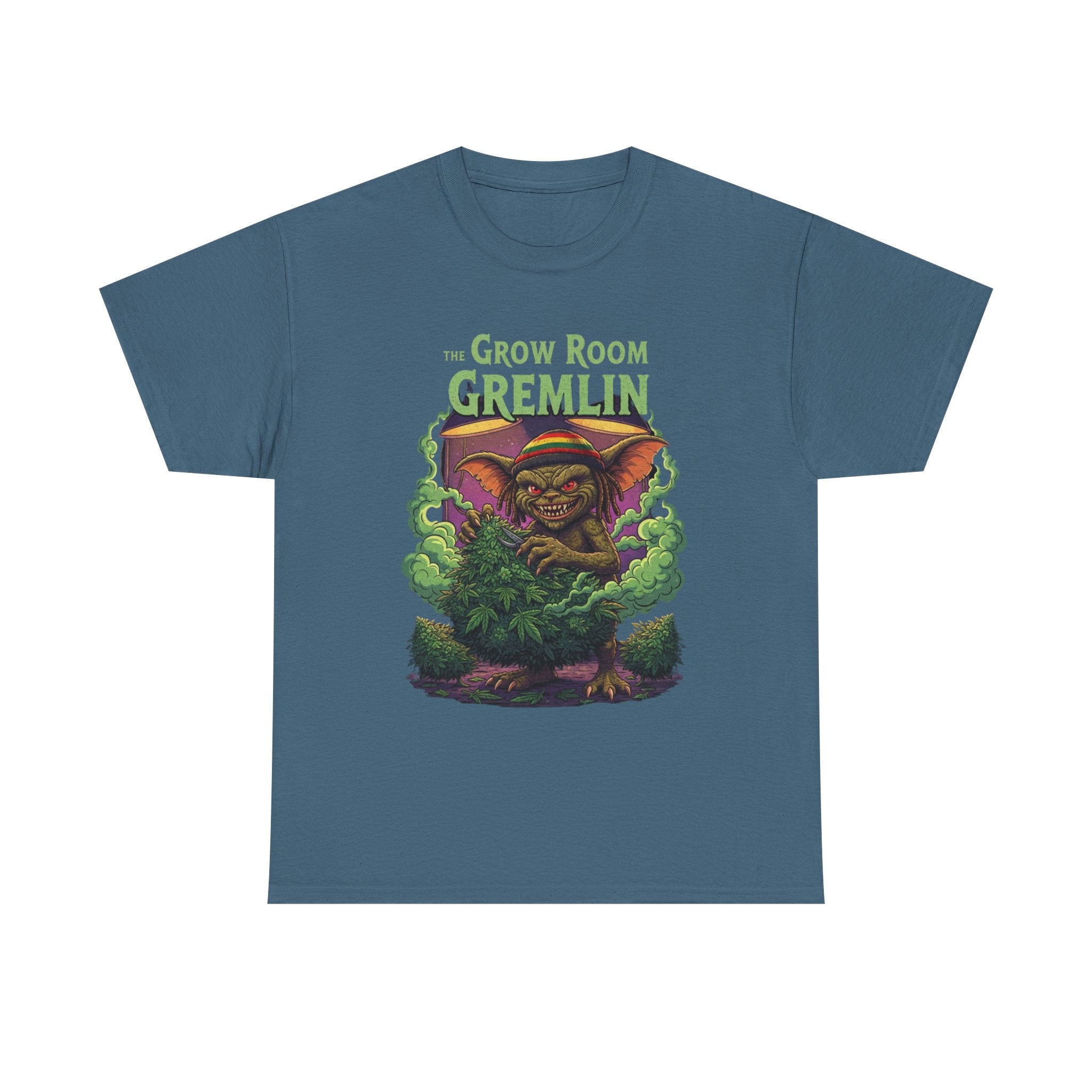 Plant Monster Illustration Grow Room T-Shirt | Stoner Cartoon Nostalgic Tee
