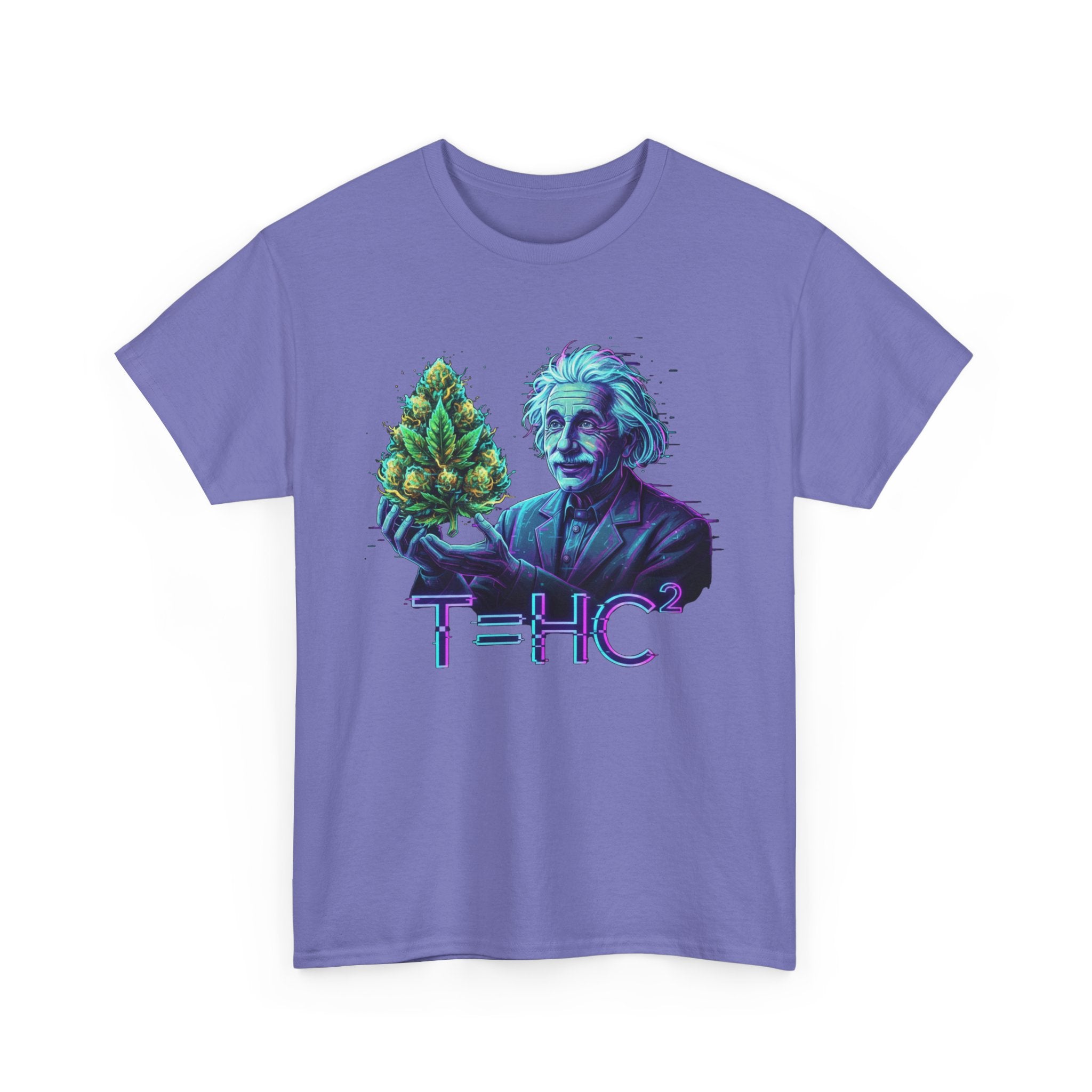 Einstein Holding Nugget T-Shirt | Funny Science Stoner Tee