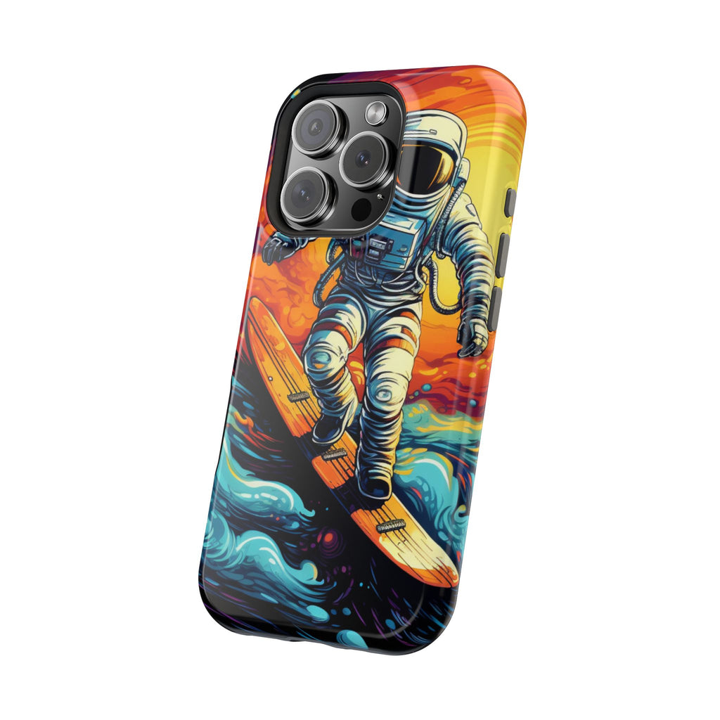 Astronaut Surfing Tough Case | Galaxy Phone Cover, Space Lover Gift, Unique Phone Case, Trendy Tech Accessory, Cool Gift Idea