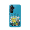 Cartoon Sponge Character with Surfboard & Beach Bong Art- Magnetic Impact-Resistant Phone Case for iPhone & Android