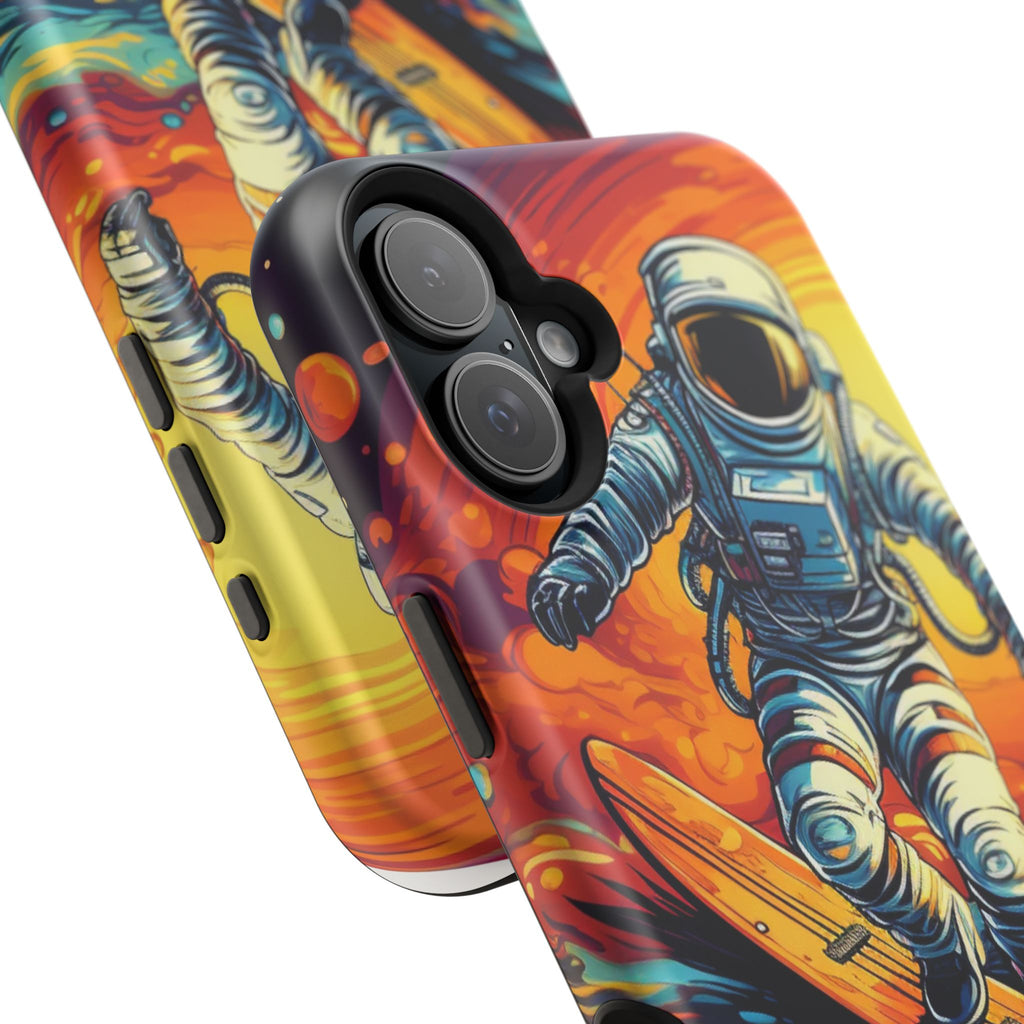Astronaut Surfing Tough Case | Galaxy Phone Cover, Space Lover Gift, Unique Phone Case, Trendy Tech Accessory, Cool Gift Idea
