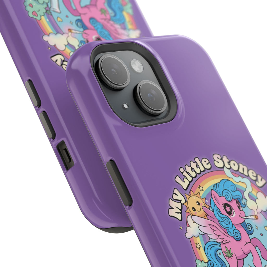 My Little Stoney Phone Case — Cute Rainbow Pony Magnetic Impact-Resistant Case for iPhone and Android