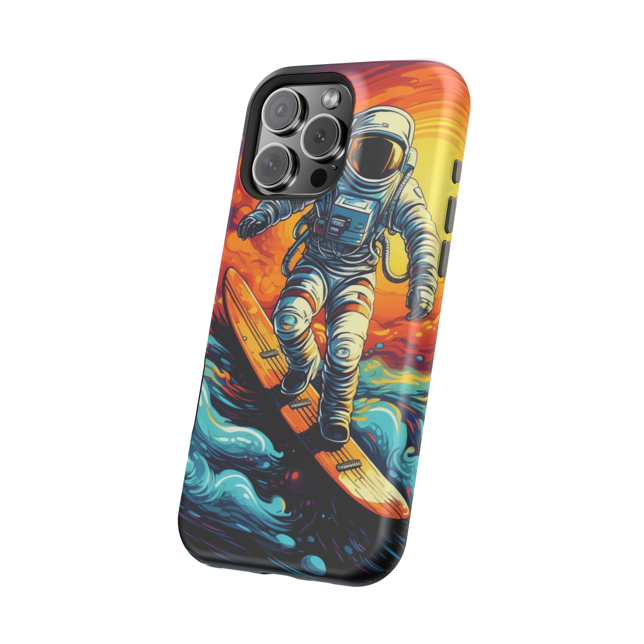 Astronaut Surfing Tough Case | Galaxy Phone Cover, Space Lover Gift, Unique Phone Case, Trendy Tech Accessory, Cool Gift Idea