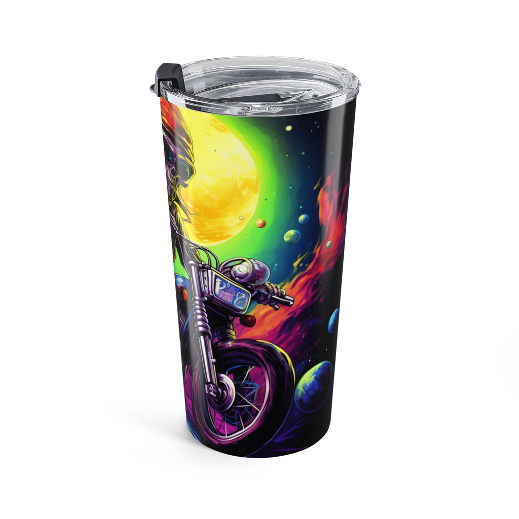 Colorful Space Motorcycle Tumbler, Unique 20oz Travel Mug for Bikers, Astronaut Enthusiasts, Cool Gift for Occasions, Adventure [...]