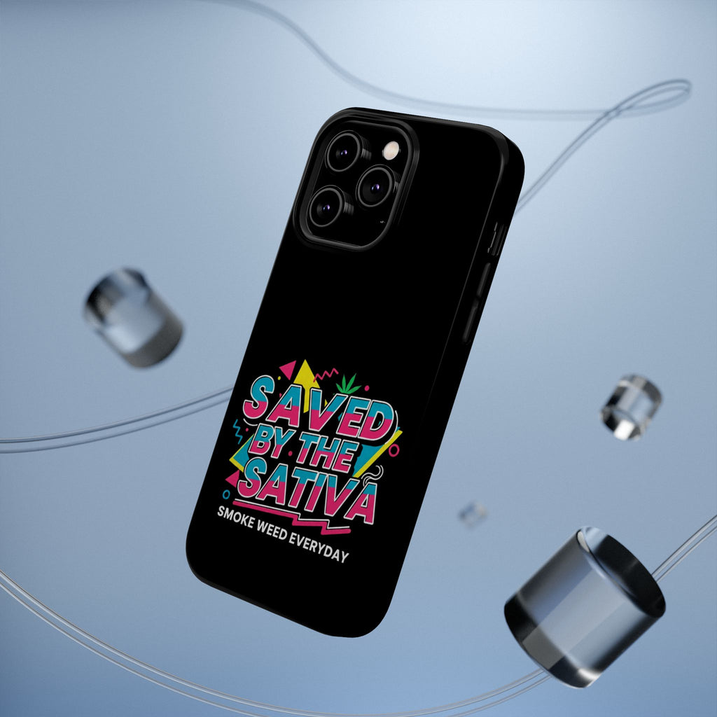 "Saved by the Sativa" Magnetic Impact-Resistant Case- Phone Case for iPhone & Android