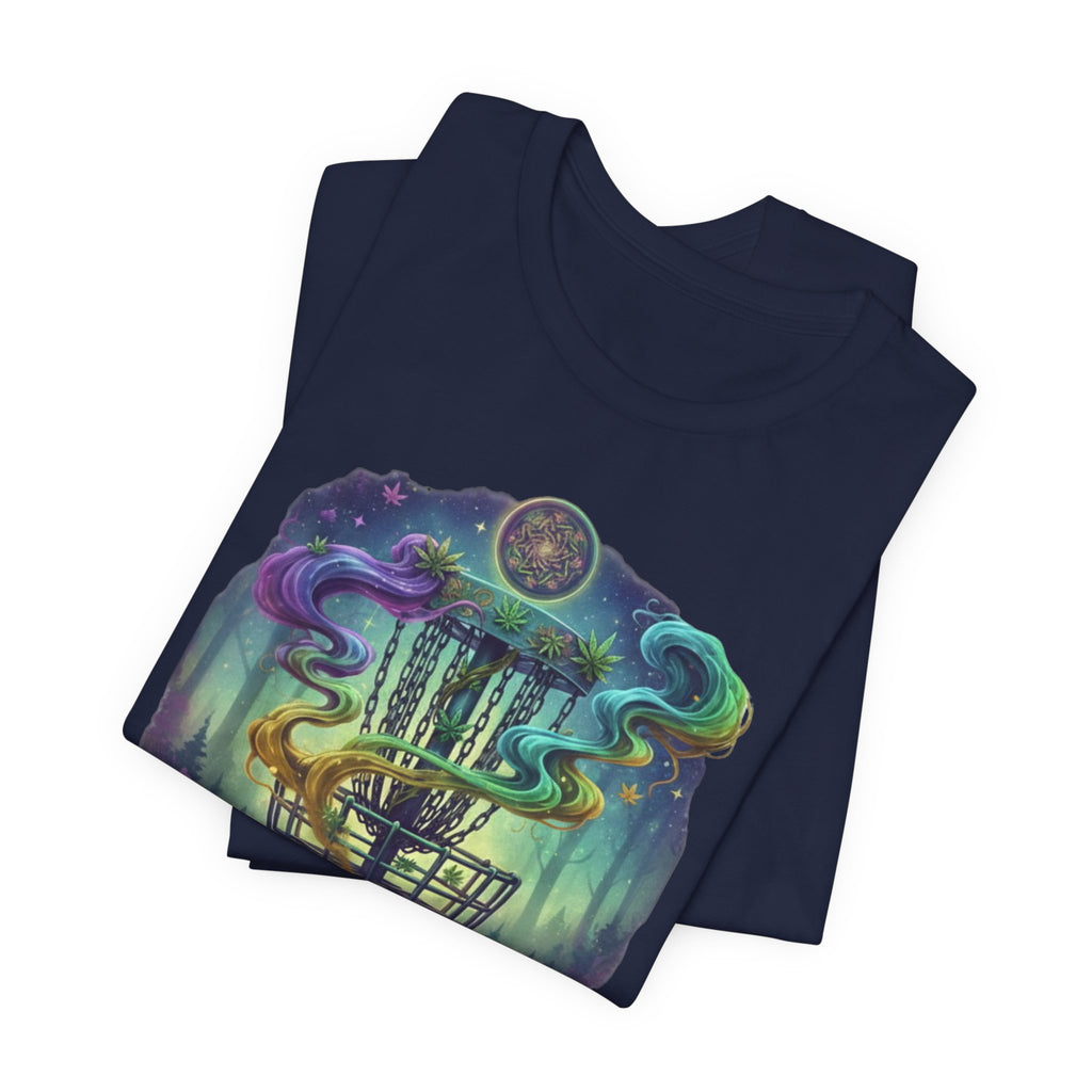 Smoke Putts Disc Golf T-Shirt, Stoner 420 Graphic Tee, Unisex Jersey Short Sleeve Tee for Smokers, , Gift for Stoners, Weed Frolph,