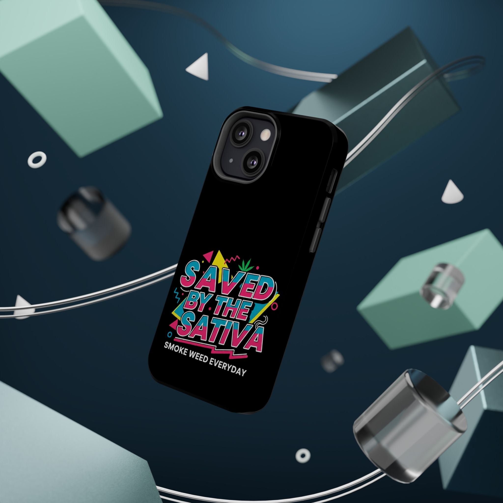 "Saved by the Sativa" Magnetic Impact-Resistant Case- Phone Case for iPhone & Android