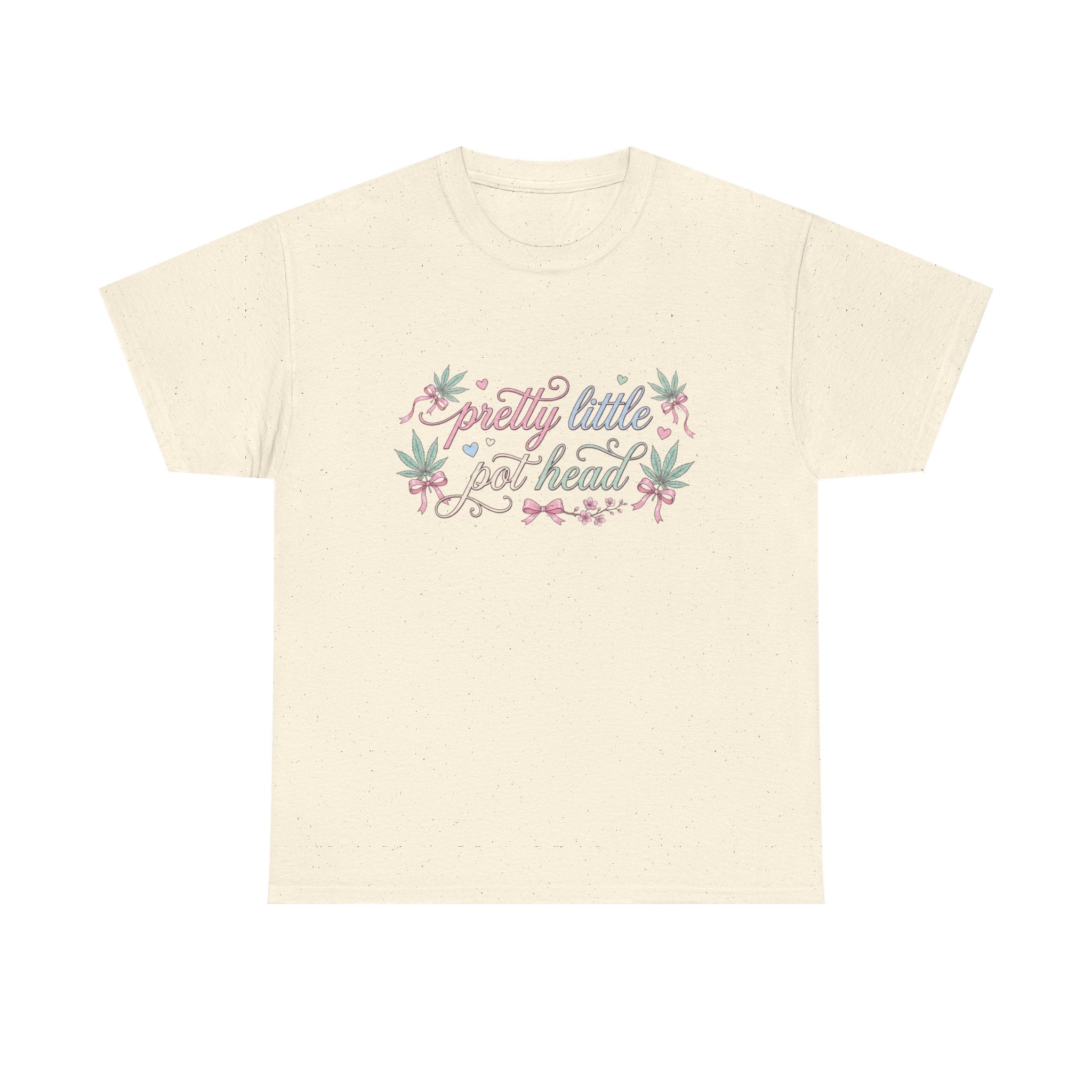 Pretty Little Pot Head Floral Script Tee